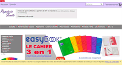 Desktop Screenshot of papeteriefacile.com